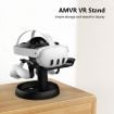Picture of AMVR TYBP1 VR Desktop Storage Display Rack For Apple Vision Pro/Meta Quest 3/Pico 4/PlayStation VR 2 (Black)
