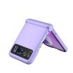 Motorola Razr 40 3 in 1 Skin Feel PC Phone Case - Sakura Purple - 2