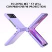 Motorola Razr 40 3 in 1 Skin Feel PC Phone Case - Sakura Purple - 3