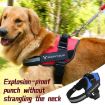 Picture of Pet Dog Anti Sprint Oxford Cloth K9 Chest Strap Traction Rope Strap, Size:M for 13-23kg (Black)