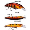 Picture of PROBEROS DW578 Ordinary Hook 5.3cm 4.6g Sinking Minnow Lure Long Casting Bionic Plastic Hard Bait Fishing Tackle (Color F)