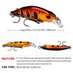 Picture of PROBEROS DW578 Ordinary Hook 5.3cm 4.6g Sinking Minnow Lure Long Casting Bionic Plastic Hard Bait Fishing Tackle (Color F)