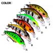 Picture of PROBEROS DW578 Ordinary Hook 5.3cm 4.6g Sinking Minnow Lure Long Casting Bionic Plastic Hard Bait Fishing Tackle (Color A)