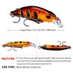 PROBEROS DW578 Sinking Minnow Lure 5.3cm 4.6g - Color A - 7