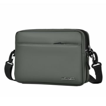 Picture of WEIXIER W128 Men Messenger Bag Outdoor Multifunctional Waterproof Wear-Resistant Shoulder Bag (Green)