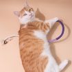 Picture of 70cm Cat Bite Rope Toy Catnip Cat Teasing Stick (Orange)