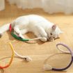 Picture of 70cm Cat Bite Rope Toy Catnip Cat Teasing Stick (Red and Green)