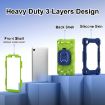 Samsung Galaxy Tab A7 Lite 2021 Case - Navy Yellow Green - 4