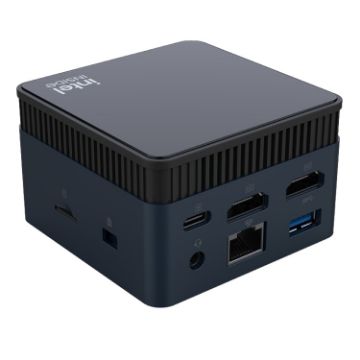 Picture of N100/DDR5 12th AlderLake-N100 Dual 4K60Hz Office And Home Mini PC, Spec: 12G+256G/UK Plug