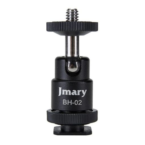 Picture of JMARY BH-02 360-Degree Rotating Tripod Ball Head 1/4 Screw Adapter