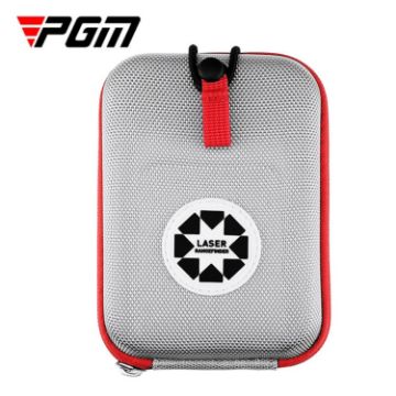 Picture of PGM ZP040 Golf Rangefinder Waist Pack Lightweight Portable Belt Ball Bag (Gray-red)