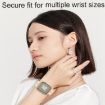 Apple Watch SE 2023 40mm Loop Nylon Watch Band - Starlight Pink - 8