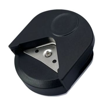 Picture of Round Corner Trimmer Chamferer Cardstock Photo PVC Card Corner Cutter (Black)