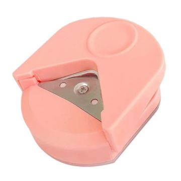 Picture of Round Corner Trimmer Chamferer Cardstock Photo PVC Card Corner Cutter (Pink)