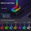 New Bee Dual Output Colorful Headset Display Rack HUB Expansion Headphone Holder - 4