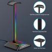 New Bee Dual Output Colorful Headset Display Rack HUB Expansion Headphone Holder - 5