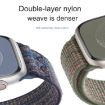 Apple Watch SE 2022 44mm Loop Nylon Watch Band - Starlight Pink - 5
