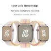 Apple Watch Series 8 41mm Loop Nylon Watch Band - Starlight Pink - 3