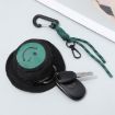 Picture of Portable Fisherman Hat Bag Coin Key Pouch Mini Bag Hanger, Color: Black Smiley Face