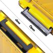 Picture of PROBEROS H1000 Double Sided Lure Box Handheld Double Layer Storage Case For Bait Accessories, Style: B Model (Yellow)