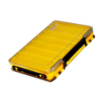 Picture of PROBEROS H1000 Double Sided Lure Box Handheld Double Layer Storage Case For Bait Accessories, Style: A Model (Yellow)