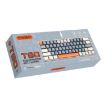 Picture of T-WOLF T60 63 Keys Office Computer Gaming Wired Mechanical Keyboard, Color: Color-matching A