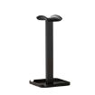 Desktop Headphone Holder Cell Phone Tablet Stand - Black - 1