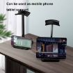 Desktop Headphone Holder Cell Phone Tablet Stand - Black - 3