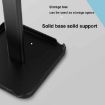 Desktop Headphone Holder Cell Phone Tablet Stand - Black - 6