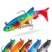 PROBEROS DW6087 T-Tail Lead Fish Soft Lure Sea Bass Boat Fishing - 2