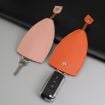 Picture of Pull-out Personalized Ladies Car Key Bag Portable Large Capacity Storage Key Cover, Color: Light Pink
