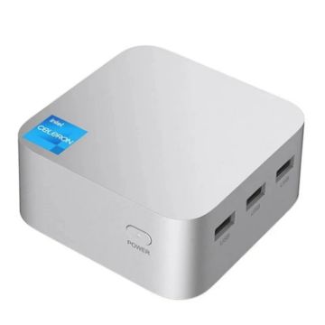 Picture of T8Plus Alder Lake-N100 4K Dual Band WIFI Bluetooth Office Game Portable Mini PC, Spec: 8G 128G US Plug