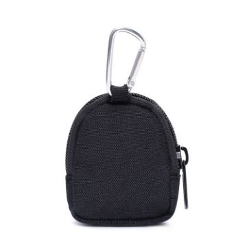 Picture of Outdoor Sports Portable Pet Snack Bag Round Type Wear-Resistant Small Money Bag (Black)