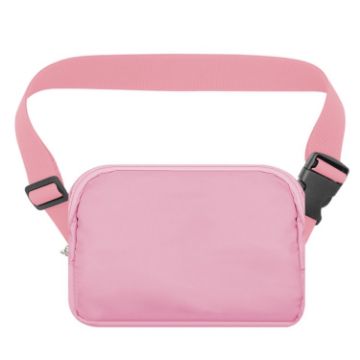Picture of Nylon Waterproof Chest Bag Outdoor Sports Pocket Running Mobile Phone Bag (Pink)