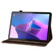 Lenovo Tab P12/Xiaoxin Pad Pro 12.7 Leather Tablet Case - Brown - 5