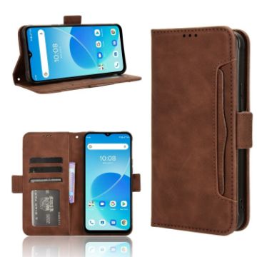 Umidigi G5 Mecha Leather Phone Case - Brown - 1