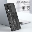 Vivo V29e 5G Black Armor Finger Loop Holder Phone Case - 2
