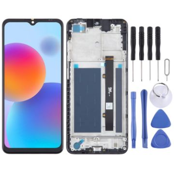 ZTE Blade A52 4G LCD Screen Digitizer Assembly with Frame - 1