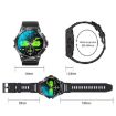 Picture of K62 1.43 Inch Waterproof Bluetooth Call Weather Music Smart Sports Watch, Color: Black Steel