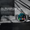 K62 Waterproof Bluetooth Call Smart Sports Watch, Brown Leather - 7
