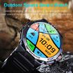 Picture of K62 1.43 Inch Waterproof Bluetooth Call Weather Music Smart Sports Watch, Color: Black Three-bead Steel