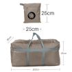 Picture of Outdoor Large Capacity Handbag Camping Equipment Carrying Bag Picnic Portable Storage Bag (Khaki)