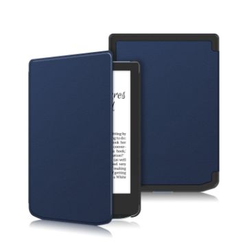 PocketBook Verse Pro Dark Blue Leather Tablet Case - 1