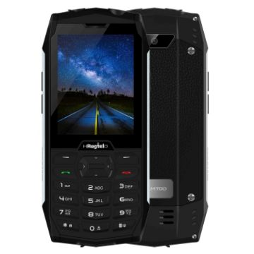 Picture of HAMTOD H3 Rugged Phone, US Version, 2.8 inch T107 ARM CortexTM A7 Quad-core 1.0GHz, Network: 4G, VoLTE, BT, SOS (Black)