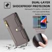 Samsung Galaxy M52 5G Sheep Texture Cross-body Zipper Wallet Leather Case - 4