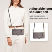 Samsung Galaxy M52 5G Sheep Texture Cross-body Zipper Wallet Leather Case - 7