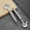 Picture of Stainless Steel Noodle Chipper Hangable Household Noodle Peeler, Model: Round Light Handle