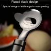 Picture of Stainless Steel Noodle Chipper Hangable Household Noodle Peeler, Model: Double Black Line Handle