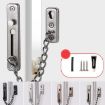 Picture of Anti-burglary Door Chain Latch, Brushed Stainless Steel