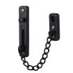 Door Buckle Security Chain Anti-burglary Latch - Matte Black - 1